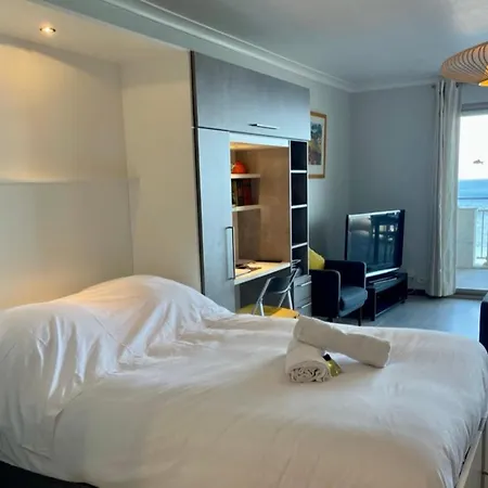 Seafront One Bedroom With A Terrasse Swimming Pool And A Parking * Antibes