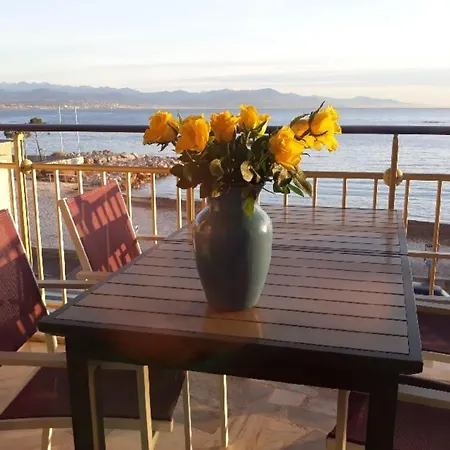 Seafront One Bedroom With A Terrasse Swimming Pool And A Parking